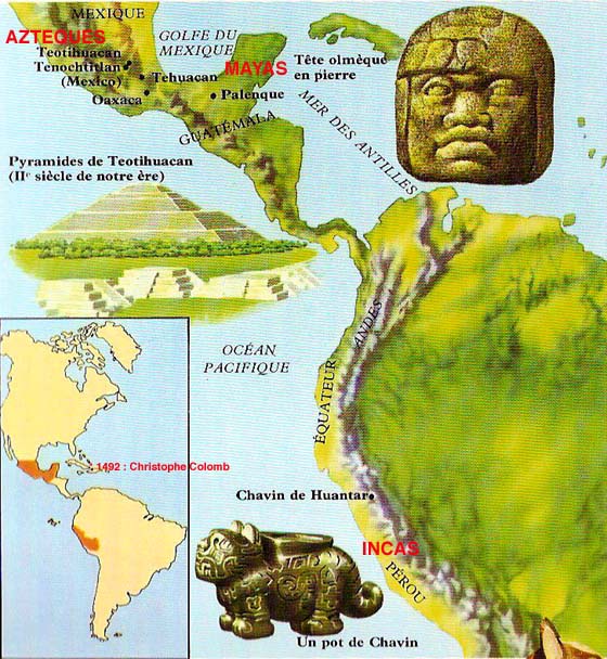 carte des premières civilisations